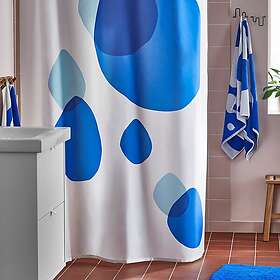 IKEA BERGVATTNET Duschdraperi 180x200cm