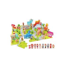 Classic World Wooden Blocks City