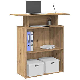 vidaXL Receptionsdisk Artisan Oak 100x40x104 cm