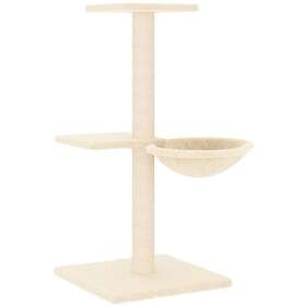 vidaXL Klösträd gräddvit 72 cm