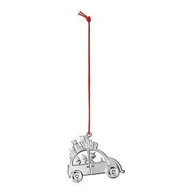 Rosendahl Karen Blixen Christmas Ornament 2025 Christmas Car 6.5 cm Silver Plate
