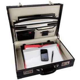 Monolith Bonded Leather Expanding Attache Case 15.4"