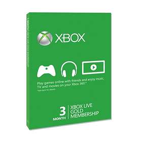 Microsoft Xbox Live Gold 12 Month Card + 3 Month EuroSport Player