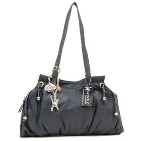 Find The Best Price On Catwalk Collection Handbags Leather Shoulder Catwalk Collection Handbags Leather Shoulder Bag Alice Navy