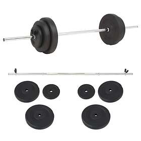 vidaXL Dumbbell Set 30kg