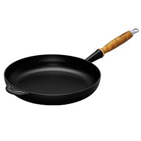 Le Creuset Støpejern Stekepanne 28cm (med trähandtag)