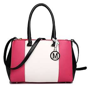 Miss Lulu Sutton Center Stripe Satchel Handbag Lm1643