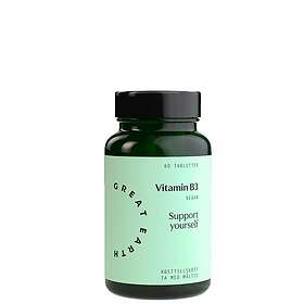 Great Earth Vitamin B3 60 Tabletter