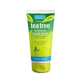 Beauty Formulas Australian Tea Tree Exfoliating Facial Wash 150ml