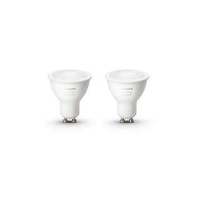 Philips Hue Ambiance White 250lm 6500K GU10 5.5W 2-pack (Dimmable)