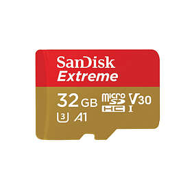 SanDisk Extreme microSDHC Class 10 UHS-I U3 V30 A1 100/60MB/s 32GB