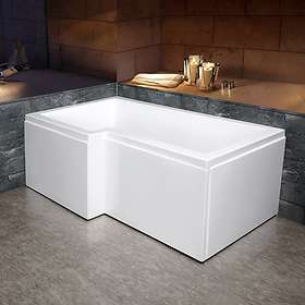 Bathlife Badkar Behag Vänster 170x85 (Vit)