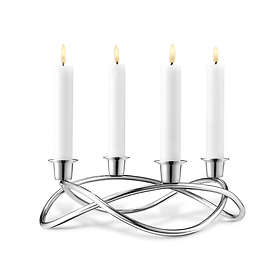 Georg Jensen Season Candlestick 260x90mm