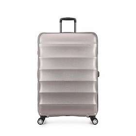 juno metallic large suitcase