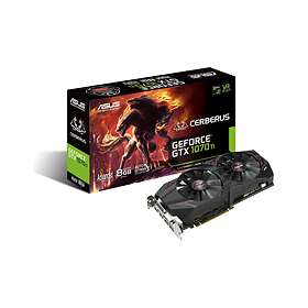 Asus GeForce GTX 1070 Ti Cerberus Advanced 2xHDMI 2xDP 8GB