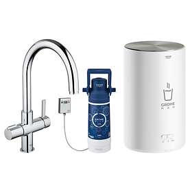 Grohe Red Basic Duo Kjøkkenbatteri 30320000 (Krom)