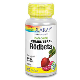 Solaray Fermented Rödbeta 100 Kapslar