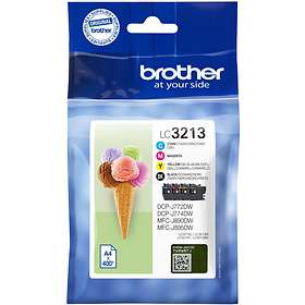 Brother LC3213 (Svart/Cyan/Magenta/Gul)