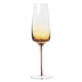 Broste Copenhagen Amber Champagneglass 20cl