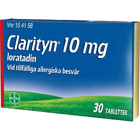 Clarityn 10mg Loratadin 30 Tabletter