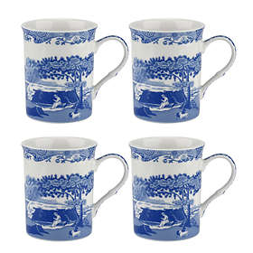 Spode Blue Italian Mugg 34cl 4-pack