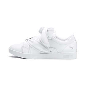 puma smash femme blanche