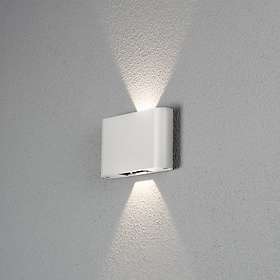 Vegglamper for utebruk