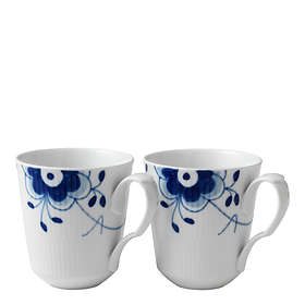 Royal Copenhagen Blue Fluted Mega High Mugg 37cl 2-pack