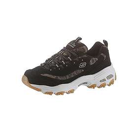 skechers d'lites beige