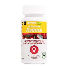 Better You Multivitamin Kvinna 60 Kapslar