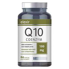 Elexir Pharma Coenzyme Q10 100mg 60 Kapslar