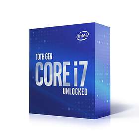 Intel Core i7 10700K 3,8GHz Socket 1200 Box without Cooler