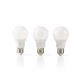 Nedis LED A60 2700K 470lm E27 5,7W (3-pack)