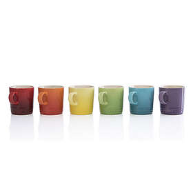 Le Creuset Rette Sider Mug 35cl 6-pack