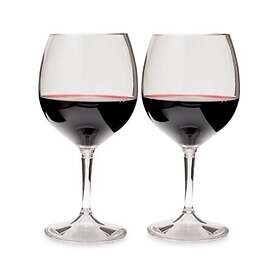 GSI Outdoors Nesting Red Wine Glass Set