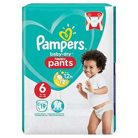 Pampers Baby-dry Nappy Pants 6 (19-pack)