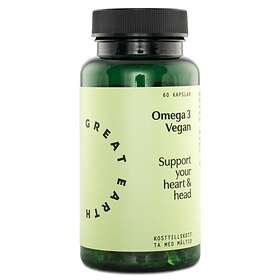 Great Earth Omega 3 Vegan 60 Kapslar