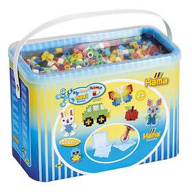 Hama Maxi 8805 Beads And Pegboards In Bucket