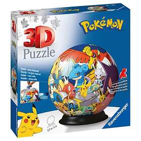 Ravensburger 3D Puslespillboll Pokémon 72 Brikker