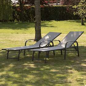 Chaises longues et transats à roulettes