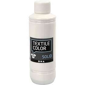 Creativ Company Textile Color Solid Textilfärg Vit 250ml