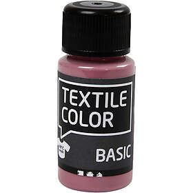 Creativ Company Textile Color Basic Textilfärg Mörkrosa 50ml