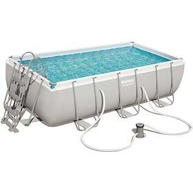 Bestway Power Steel Rectangular Pool Set 10in1 404x201x100cm