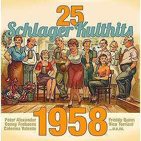 25 Schlager Kulthits 1958 CD