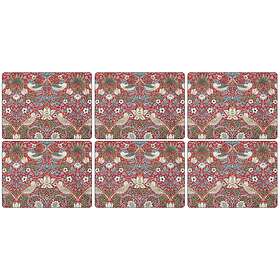 Morris & Co. for Pimpernel Strawberry Thief Bordsunderlägg 6-pack