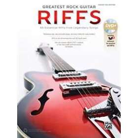 The Greatest Rock Guitar Riffs: Guitar Tab, Book & DVD-ROM