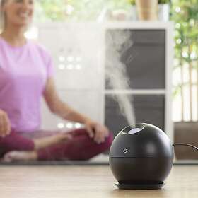 InnovaGoods Mini Humidifier Scent Diffuser Black