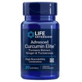 Life Extension Advanced Curcumin Elite Turmeric Extract Ginger & Turmerones 30 Softgels