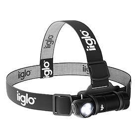 Iiglo Headlamp 2000LM 18350 batteri