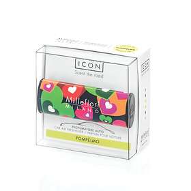 Millefiori Milano Icon Cuori E Fiori 07 Pompelmo Car Air Freshener